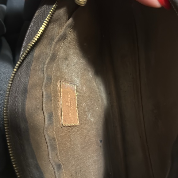 CROSSBODY POUCH WITH COIN PURSE- LOUIS VUITTON - Hunter green strap - Picture 8 of 10